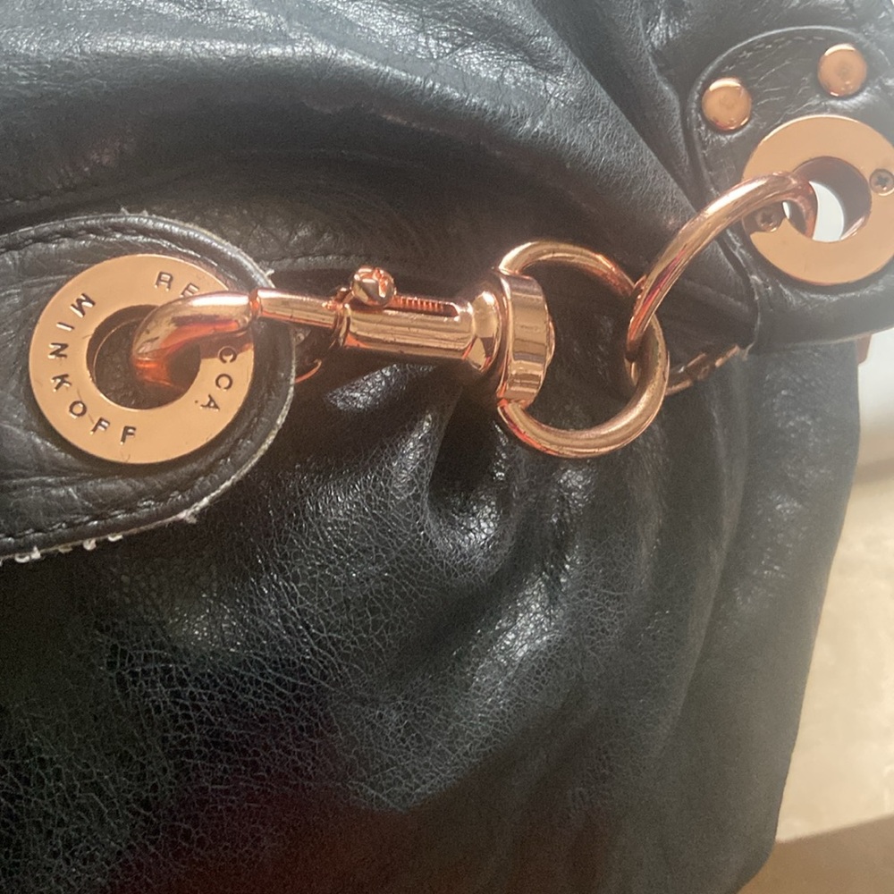Rebecca Minkoff Black studded shoulder bag - Picture 5 of 10